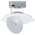 SATCO 15W - CCT Select - LED Downlight - Gimbal- 6 In Round - White