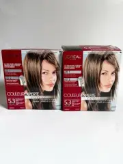 2 X L’Oreal Couleur Experte Express Hair Color 5.3 Chocolate Macaroon Brown