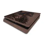 OFFICIAL SIMONE GATTERWE STEAMPUNK HORSE VINYL SKIN FOR SONY PS4 SLIM CONSOLE