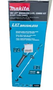 Makita 18V LXT Li-Ion 13 in String Trimmer And Blower Combo Kit 4Ah XT287SM1