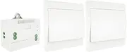 110-230V Wireless Light Switch and Receiver Kit Self-Powered Switch Remote Control Lighting Fixture