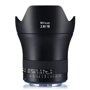 蔡司 ZEISS Milvus 2.8/18 ZE 鏡頭 公司貨 For Canon