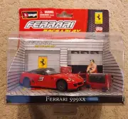 BURAGO FERRARI 599XX Race & Play Diecast (1/43 Scale) Damaged Box
