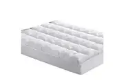 King Single Bed Mattress Topper Bamboo Fibre Pillowtop Protector 5CM Thick