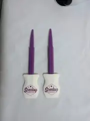 2 Scentsy 7" Spatula Scraper for Warmer Wax Removal Purple Tool