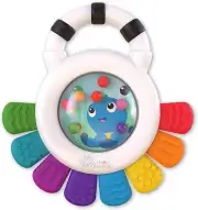 Baby Einstein Octopus Rattle & Teether - BPA-Free, Chillable, 3+ Months✨
