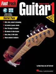FastTrack Guitar Method Starter Pack Beginner Learn to Play Tab Book Audio Video
