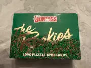 DONRUSS THE ROOKIES 1990 BASEBALL PUZZLE AND CARDS BOX