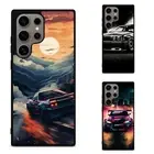 Anti scratch Cover For Samsung Galaxy Z Fold Flip 3 4 5 6 japan drift car smoke