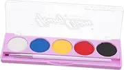 Eyeliner Palette Water Activated Face Body Paint for Halloween Cosplay Parties Boys and Girls Adults Rich Colors Palette