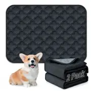 Washable Pee Pads for Dogs - 2 Pack Reusable Pee Pads，Waterproof Puppy Pads，P...