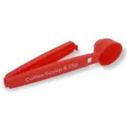 2in1 Multifunction Tablespoon Coffee Ground Measuring Scoop w/ Bag Sealing Clip
