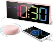 Extra Loud Alarm Clock with Bed Shaker Vibrating Alarm Clock for Heavy Sleepers
