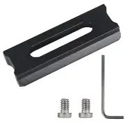 Quick Release Rail 1/4'' Screws DSLR Camera Rig Mini Quick Release For NATO Rail