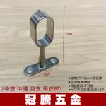 中空 中通 管頭 封口 封蓋 目玉 吊衣桿 吊桿 O型管 五金 系統家具 台灣製 附螺絲【GTH冠騰五金】