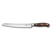 Victorinox Wavy Edge Bread Knife w/ 3 Rivet Rosewood Handle