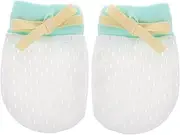 [LIFKOME] Baby Mittens With Draw No Scratch Baby Hand Protector Infant Gloves Toddler Protective Gloves For - Months Baby Boys Girls