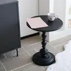 Coffee End Table Modern Stable Lightweight (52cm in Height) Iron Structure Small