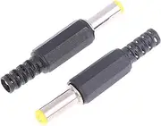BWPEXZ 10 Pcs DC Power Plug Socket 12V 3A Male + Female Panel Mount Jack Connector Electrical Supplies 5.5 * 2.1 5.5 * 2.5mm