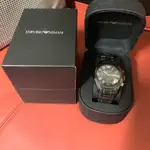 EMPORIO ARMANI 黑陶瓷錶二手AR1411