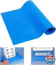 DECOHS 16" x 36" Pool Ladder Mat-Large Swimming Pool Step Mat with Non-Slip T