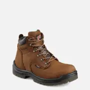 Men's RED WING King Toe 6 Inch Waterproof Non Metallic Toe Leather Boots 2240