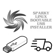 SPARKY LINUX OS 64 BIT LIVE INSTALL XFCE BOOTABLE USB FLASH DRIVE