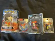 Pokemon Meowth Fennekin x2 Braixen & Delphox TOMY Figures