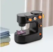 Portable Electric Sewing Machine Mini Stitch Tool LED Light 5 Stitch Crafting