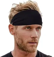 Mens Headband - Guys Sweatband & Sports Headband for Running, Crossfit, Working Out and Dominating Your Competition - Ultimate Performance Stretch & Moisture Wicking