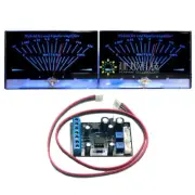 2x P-200 Level DB Table Audio Power VU Meter Class A Amplifier w/ Driver Board