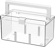kokiya Jewelry Organizer Medicine Storage Box Organizer Large Capacity Emergency First Aid Carrying Case Makeup Box for Family