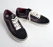NIB Mens Vans Skate Old Skool Shoe $75 9.5 Jill Perkins black burgundy rubber