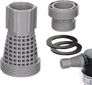 shpuuyy Hose to Filter Hose Conversion Kit - Hose Connector Conversion with Gaskets for Pool | Upper Ground Swimming Spa Replacement Parts for Home Garden