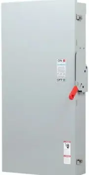 Siemens GF225NRA 400 Amp 240V Double Pole Outdoor Fusible Disconnect Switch