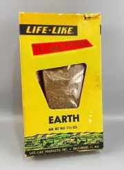 Vintage Life Like Earth Garden Model Train Layouts Landscape New Old Stock