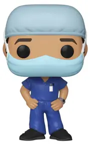 Pop! Funko Figurine Heroes Front Line Worker Male #1 PU Vinyl Collectable Toy
