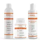 mars by GHC Complete Hair Growth Kit Oil 200ml,60 Tab (Set of 3)- Improves Scalp