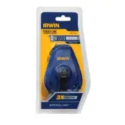 Irwin 100' Speedline Chalk Reel Plumb Bob ( 1932899 ) New, Free Shipping