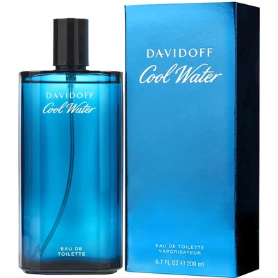 Cool Water by Davidoff EDT Spray for Men 200 ML/6.7 OZ France