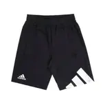 ADIDAS 4K 3BAR SHORT 黑色 男款 短褲 運動短褲 有口袋 100%聚脂纖維 舒適 好穿 GL8943