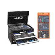 SP Tools 201Pcs Custom Series Toolkit - Plus EVA Storage Trays Metric Only