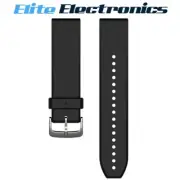 Garmin QuickFit 22 Watch Band Black/Silver Silicone 010-12500-00