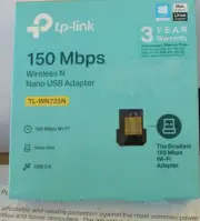 TP-LINK TL-WN725N 150 Mbps Wireless N Nano USB Adapter