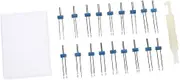 SHINEOFI 1 Set Sewing Machine Double Needle Machines Sewing Kit Cord Handheld Sewing Machine Little Threading Brother Sewing Machine Sewing Pins Mini Twin Needle Threaders for Sewing Iron