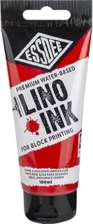 Essdee Premium Quality Block Printing Ink (Red 100 ml)