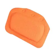 Spa Headrest Bath Pillow Wiht Suction Cups Sponges Bathtub Inflatable