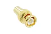 BNC Connector Plug to RCA Socket Adaptor Adapter
