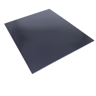 US Stock 1pc 3mm x 7.87" x 9.84" Black ABS Styrene Plastic Flat Sheet Plate