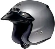 Shoei RJ Platinum R Solid Helmet XS Light Silver